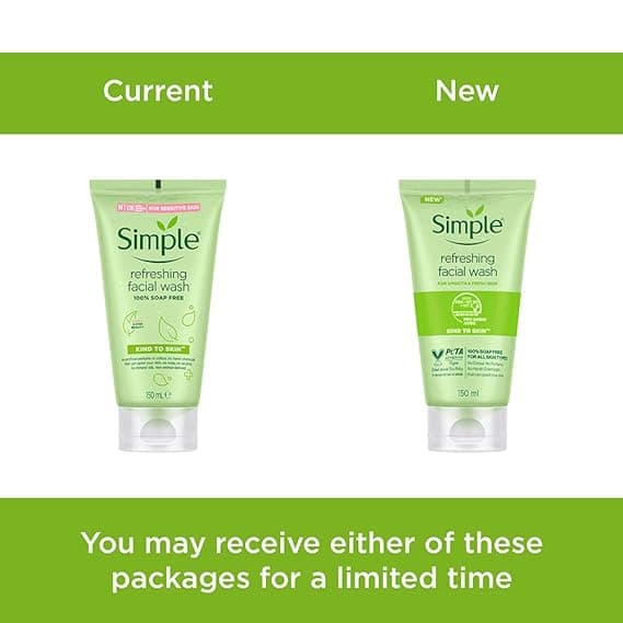Simple Kind To Skin Refreshing Facial Wash 150 ml 4