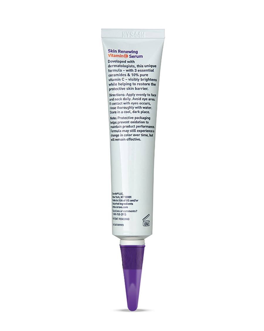 CeraVe Vitamin C Serum With Hyaluronic Acid , Cera Ve Skin Brightening Serum For Face with 10% Pure Vitamin C 30 ML 2