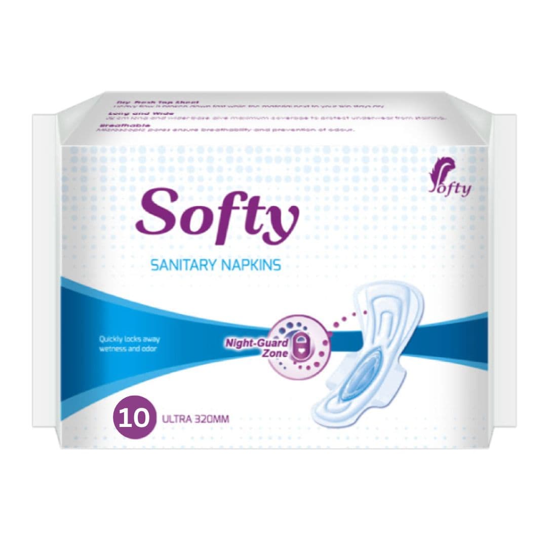 320 mm Ultra Thin Softy Sanitary Napkins 10 pads