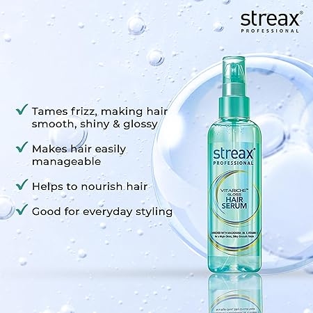 Streax Professional Vitariche Gloss Hair Serum (100 ml) 2
