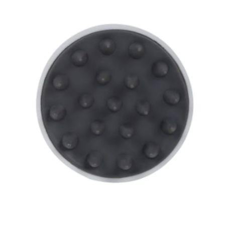 Super Soft Shampoo and Scalp Massage Brush - Black and White 2