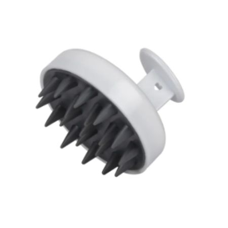 Super Soft Shampoo and Scalp Massage Brush - Black and White 1