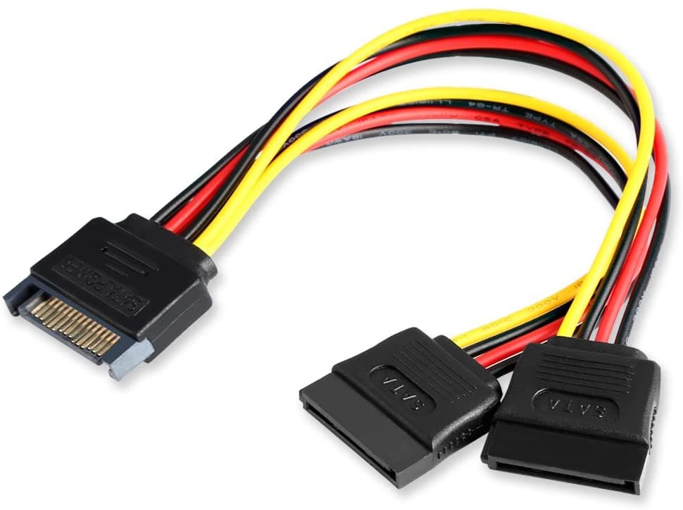 TWIN SATA POWER CABLE