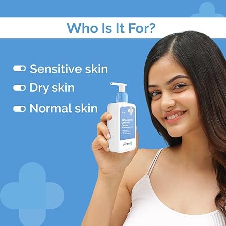 The Derma Co 2% Niacinamide Gentle Skin Cleanser for Sensitive, Dry, Normal Skin - 125 ml 1
