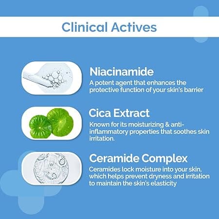 The Derma Co 2% Niacinamide Gentle Skin Cleanser for Sensitive, Dry, Normal Skin - 125 ml 1