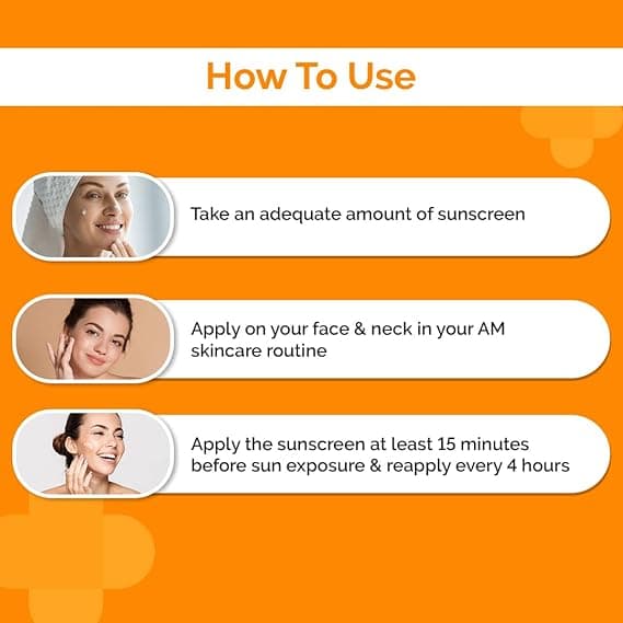 The Derma Co 1% Hyaluronic Sunscreen SPF 50 Aqua Gel - 80g, PA++++, Lightweight, No white-cast for Broad Spectrum & Blue Light Protection for Oily and Dry Skin 4