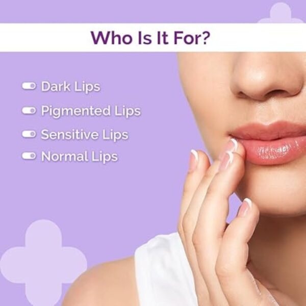 The Derma Co 1% Kojic Acid Lip Balm, With Alpha Arbutin & Hyaluronic Acid, SPF 30 PA++, Gives Moisturized Lips, Off White, Travel Friendly , For Dark & Pigmented Lips -4g 2