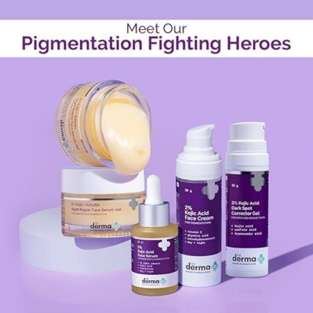 The Derma Co 2% Kojic Acid Face Cream 30g for Anti-Pigmentation, Lightening and dark spots 5
