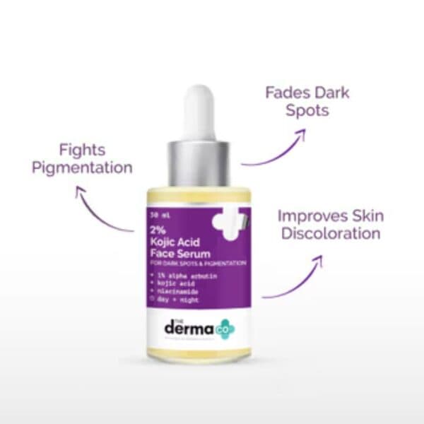 The Derma co kojic Acid face serum and 1% hyluronic Acid Face serum Sets ( Best selling for Male and female Both) 3