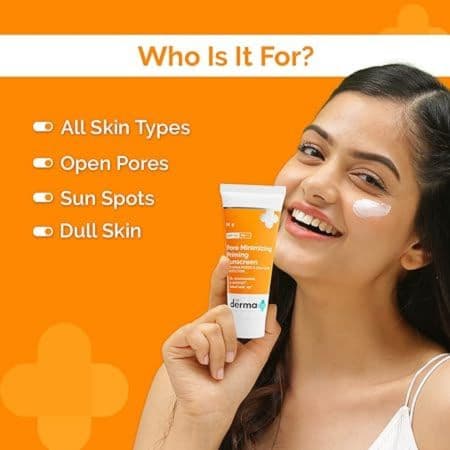 The Derma Co Pore Minimizing Priming Sunscreen With Spf 50 - 50 grams, & Pa+++ For Open Pores & Uva/Uvb Protection -All Skin Type 3