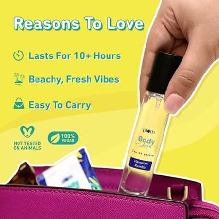 Plum BodyLovin Hawaiian Rumba Parfum -15ml, Long Lasting & Premium Beachy Fragrance | Luxury Perfume For Women & Men | Mandarin, Gardenia & Vanilla Notes | Travel-Friendly | High Funny 1