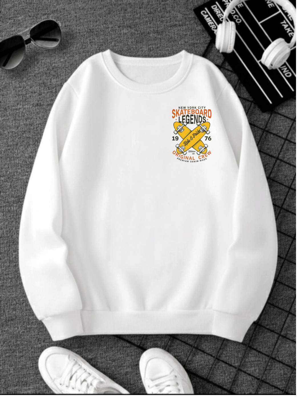 Trendy Printed Sweatshirt for women and men 2