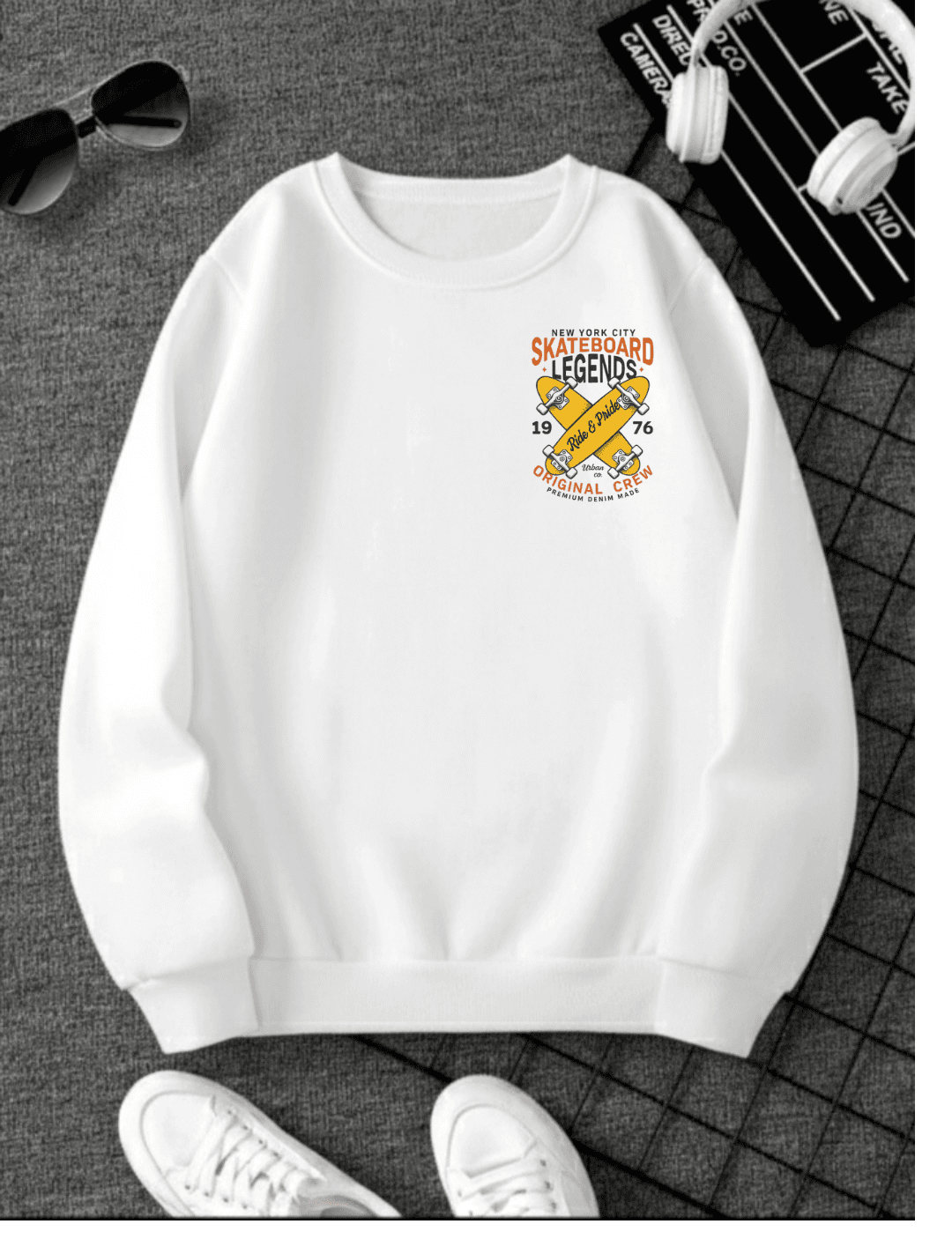 Trendy Printed Sweatshirt for women and men 1