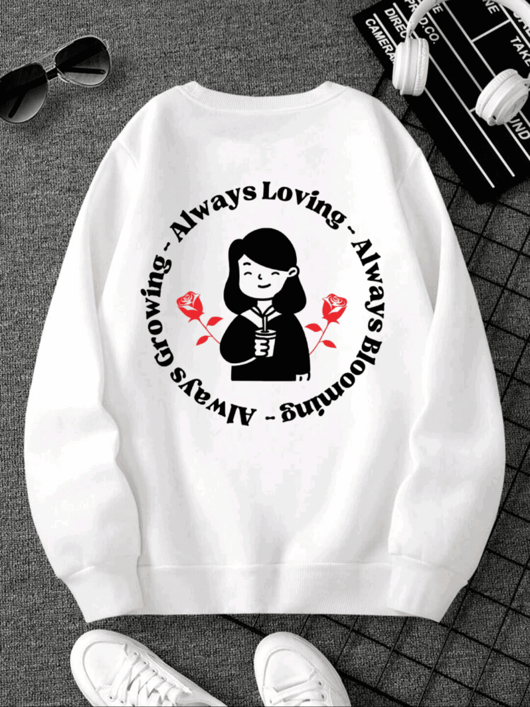 Printed Sweatshirt for women