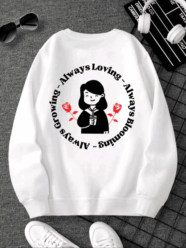 Printed Sweatshirt for women