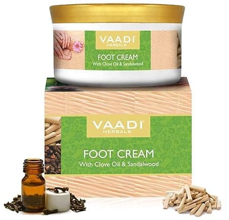 Vaadi Herbals Foot Cream 150 G, with Clove And Sandal Oil