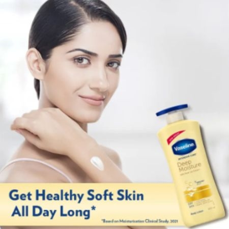 Vaseline Intensive Care Deep Restore With Pure Oat extract Body Lotion For Dry Skin, 400 ml 2