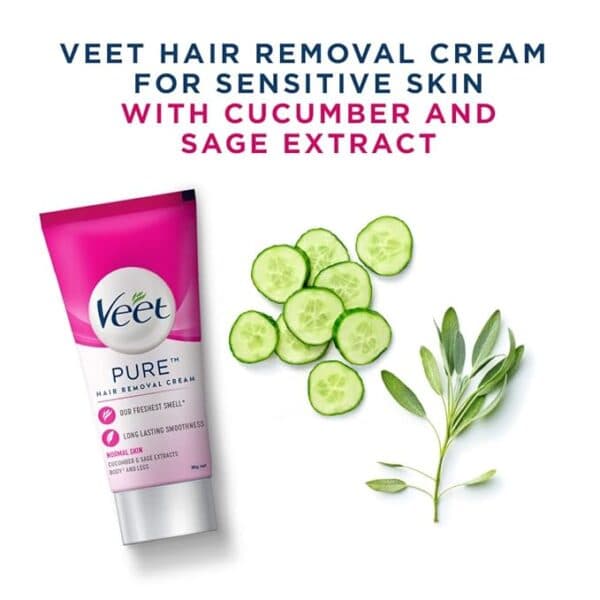 Veet Pure Hair Removal Cream 30g 1