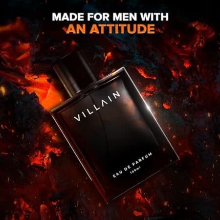 Villain Perfume For Men 100 ml, Long Lasting, Eau De Parfum Premium Long Lasting Fragrance Spray , Woody & Spicy 3