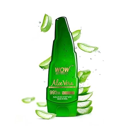 WOW Skin Science 99% Pure Aloe Vera Gel for Face, Skin & Hair - 150ml