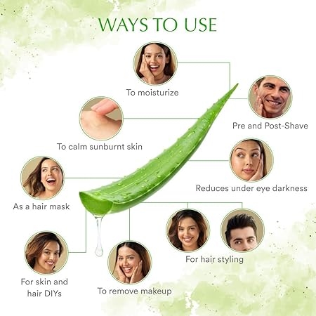 WOW Skin Science 99% Pure Aloe Vera Gel for Face, Skin & Hair - 150ml 3