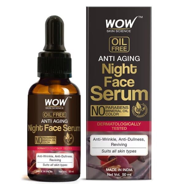 WOW Skin Science Anti Aging Night Face Serum (50ml) (Copy)