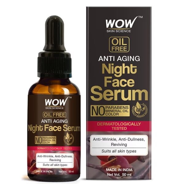 WOW Skin Science Anti Aging Night Face Serum (50ml) (Copy) 1