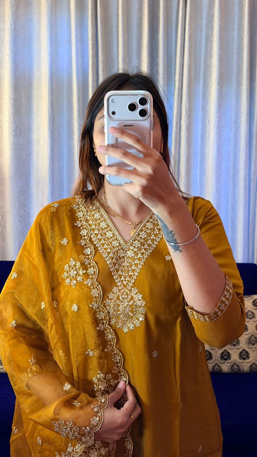 Swarna Radiance Designer Embroidered Set