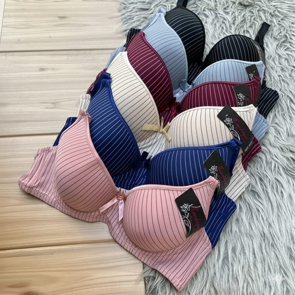 ribbed, seamless, padded bras 3