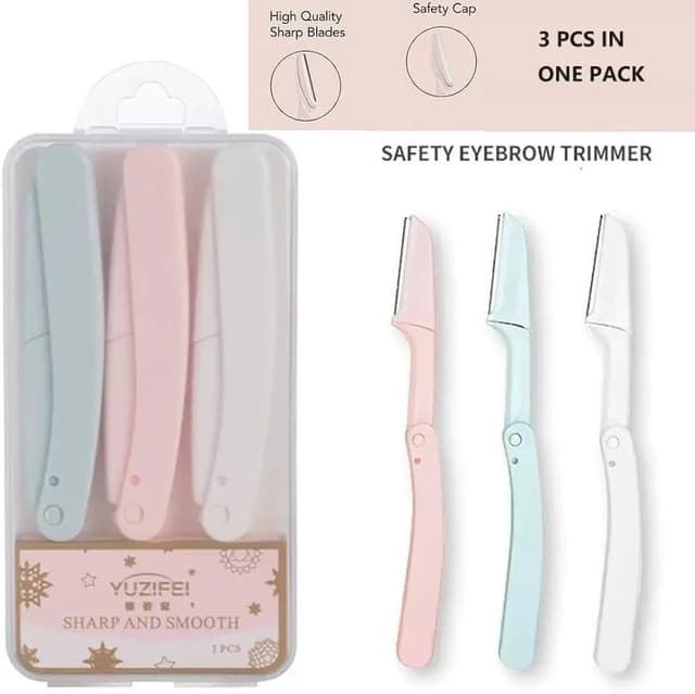 foldable eyebrow razors