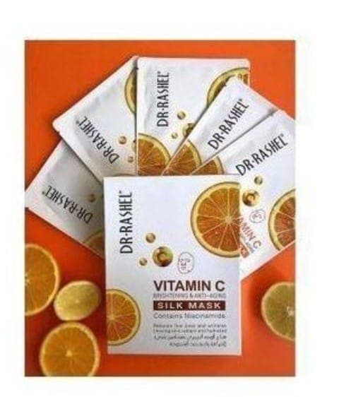 Dr. Rashel Vitamin C Brightening & Anti-Aging Silk Mask.2PCs 2