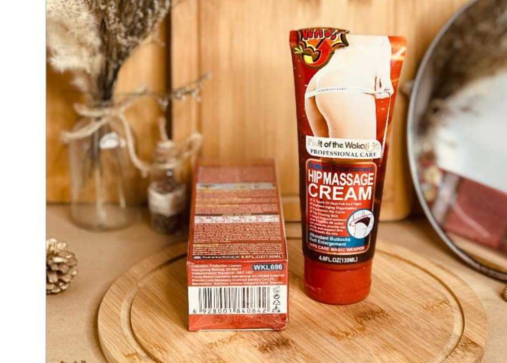 Fruit Of The Wokali Hip Massage Cream 130ml / Hip and Buttock Enhancement Firming Up Cream For Women 2