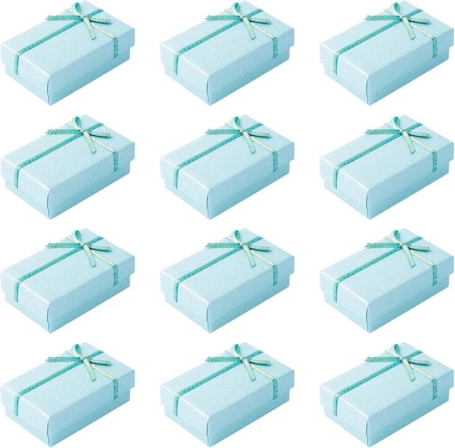 Rectangle Gift Boxes with Sponge Inside for Rings Necklaces Earrings Bracelet PCs 4