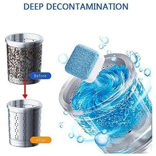12 pcs Set Washing Machine Cleaner Tablet / Tub Cleaner / Drum Cleaner / Front And Top Load 1