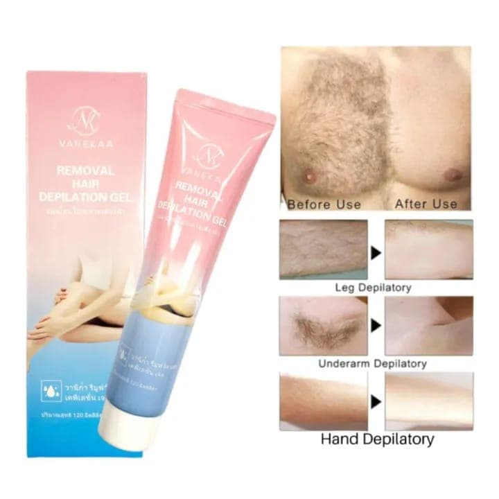 Vanekaa Hair Removal Depilation Gel - 120ml 4