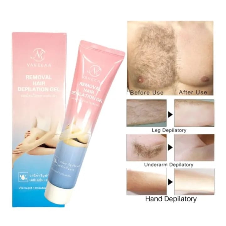 Vanekaa Hair Removal Depilation Gel - 120ml 5