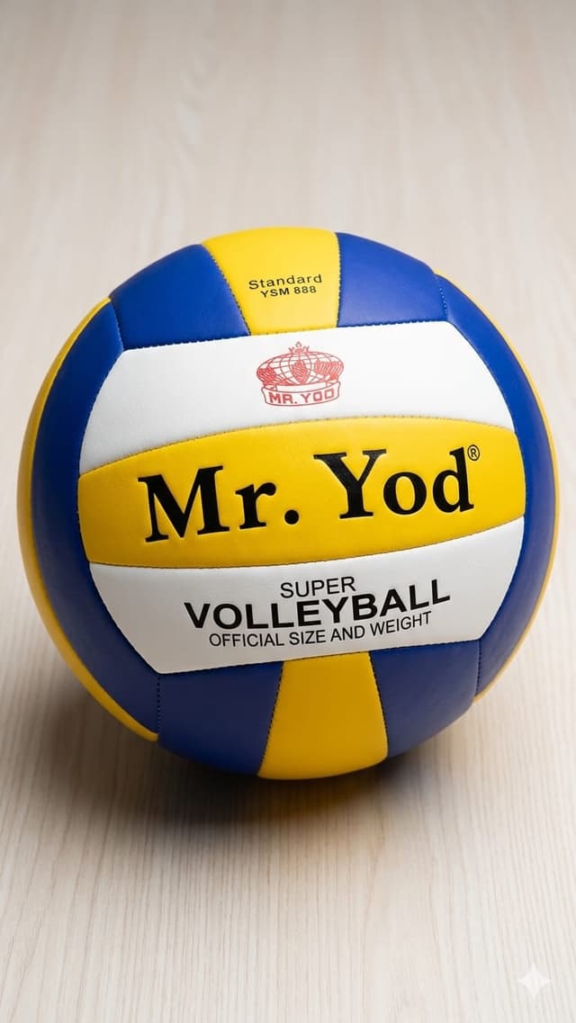 Mr. YOD VolleyBall 20 Cm Diameter Waterproof (Size 5)