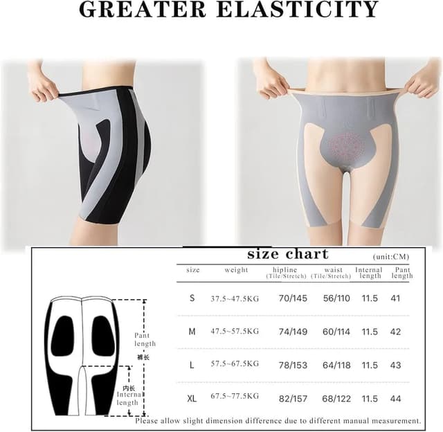 Seamless Body Shaper Shorts - High Waist Tummy Tucker Underwear For Girls