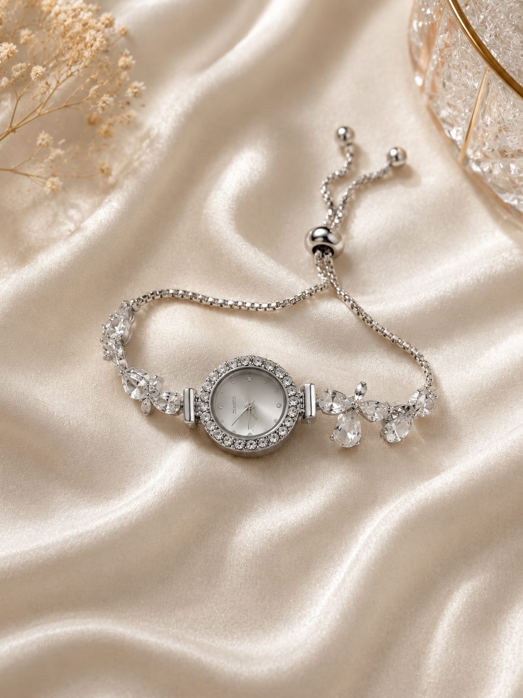 Fashion Pearl Watch for Girls | Adjustable Elegant Bracelet Watch 2