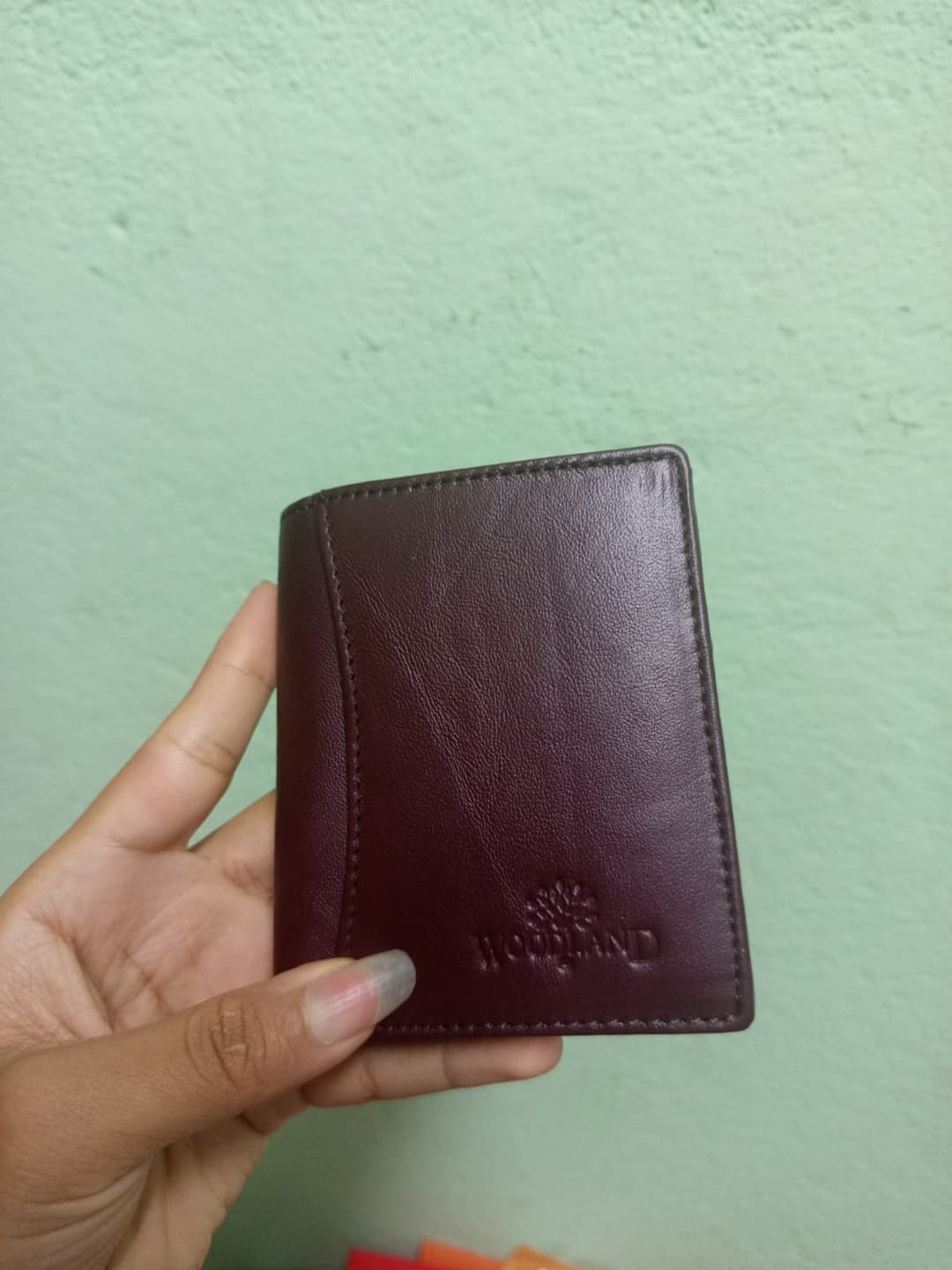 Slim Wallet Mini Wallet Holder Card Purse Leather Wallet 1