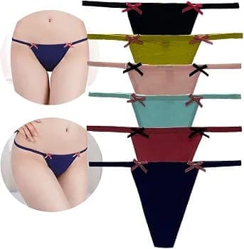 : Low-Rise Invisible Ice Silk G-String