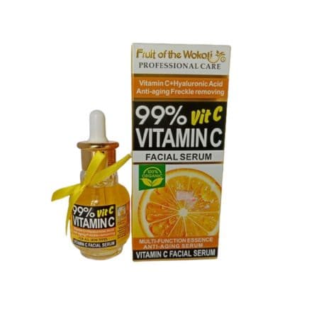 Wokali Vitamin C Face serum 40 ml, 99% Vitamin c for glowing both for Men and Women 3