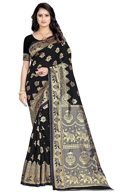 Banarsi Silk saree 100% cotton saree