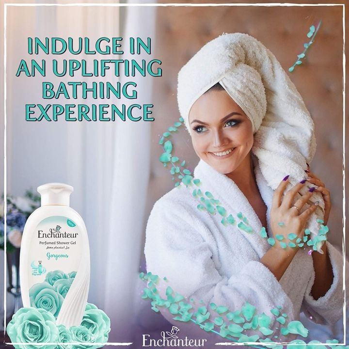 ENCHANTEUR Gorgeous Perfumed Shower Gel - 550 ml 4