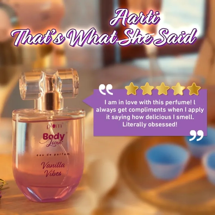 Plum BodyLovin Vanilla Vibes Eau De Parfum - (50ml) 3