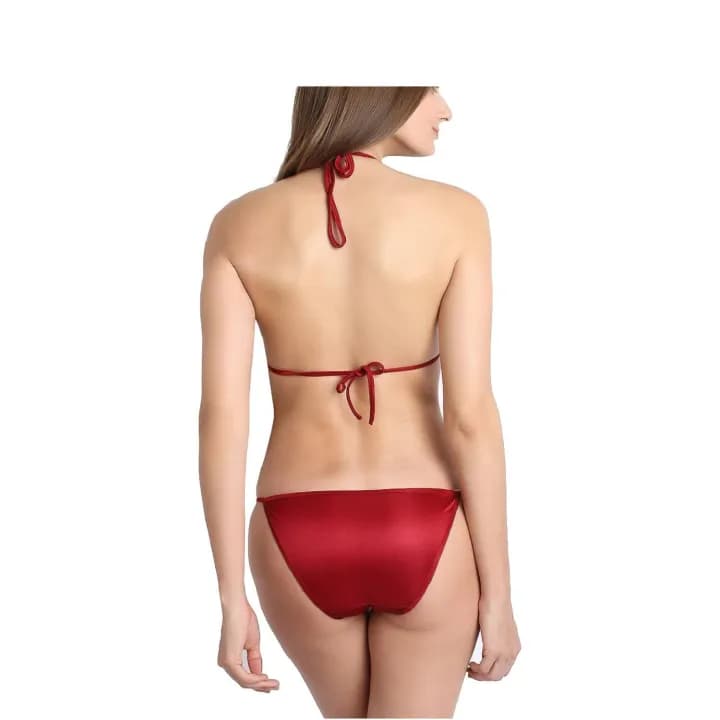 Lingerie Set For Women Free Size Maroon Color 1