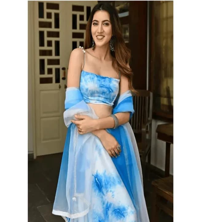 Art Silk Lehenga Choli for Women Bodycon Fit And Flared Style with Zipper Closure And Sequined Detailing 4