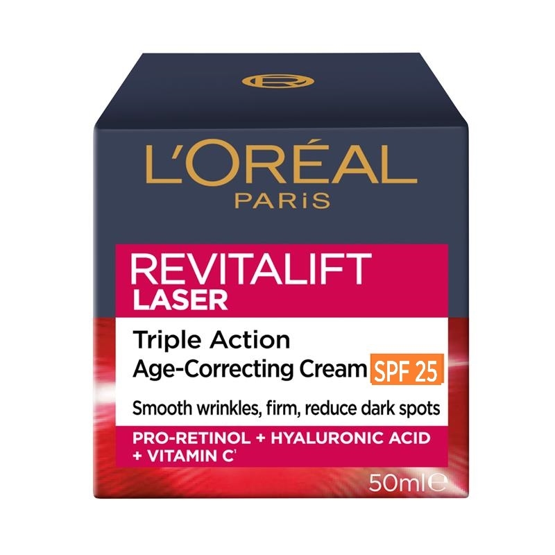 Loreal Paris Revitalift Laser Tipple Action Age Correcting Day Cream with SPF 25 - 50ml 1