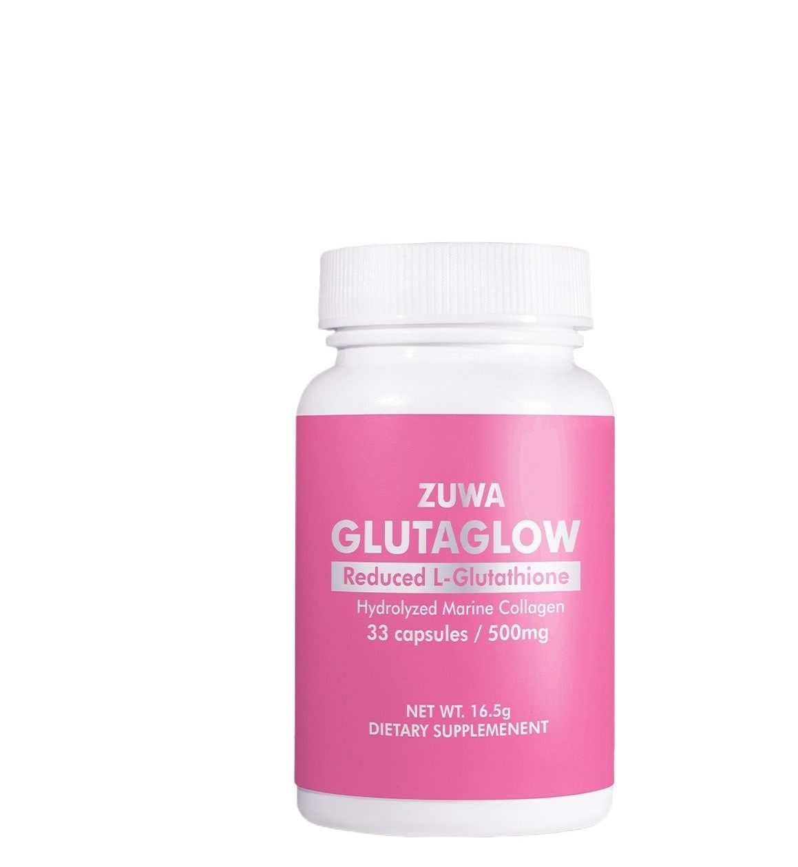 Zuwa Cosmetics Gluta Glow Capsule | Reduced L - Glutathione | 33 capsules | Co||agen Production and whitens and brightens the skin | 16.5g - by Zuwa Cosmetics 1