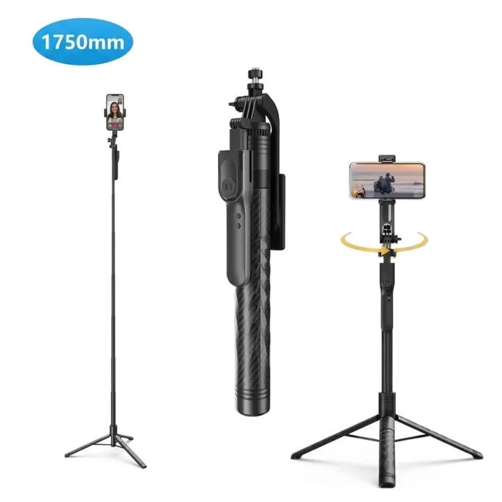 Gigaware K28 Selfie Stick For Mobile With Tripod Bluetooth Remote And LED Light 2